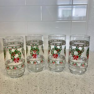 Vintage Indiana Drinking Glasses